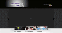 Desktop Screenshot of hotelamericacr.com